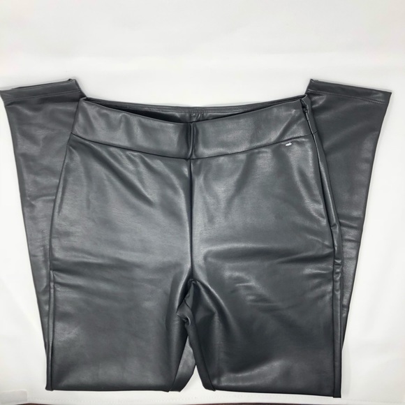 NEW Nordstrom Leith Faux Leather Pant 422 - Picture 2 of 7